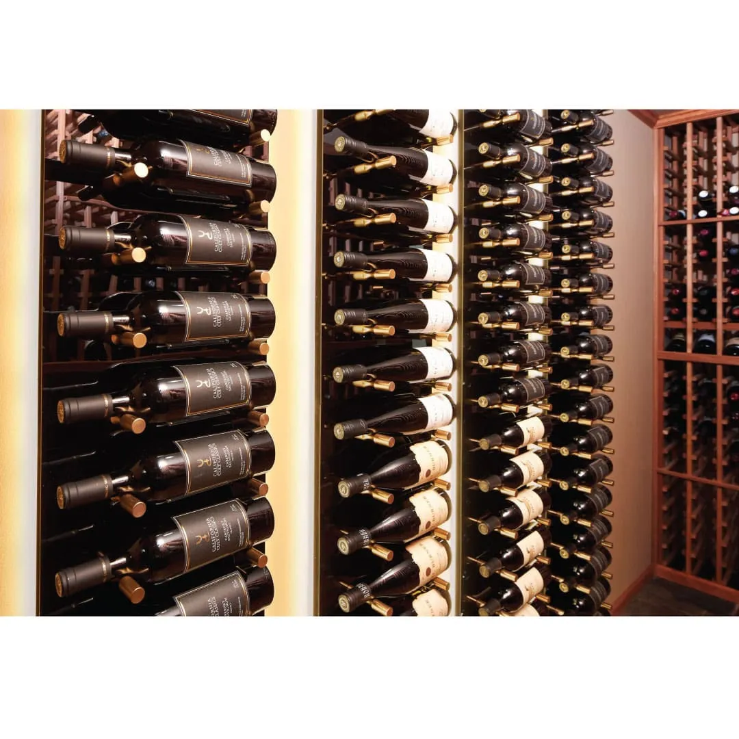 VINdustry Wine Peg & Panel Kit - 3 Foot Tall Rectangular, Label View Pegs