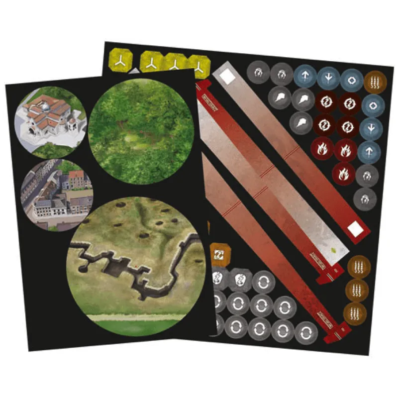 Wings of Glory: Tripods & Triplanes Additional Counter Set