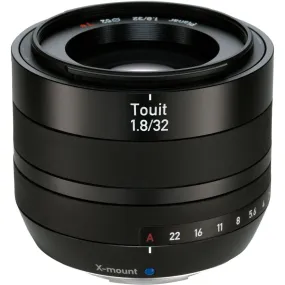 Zeiss Touit 32mm f/1.8 Lens for FUJIFILM X